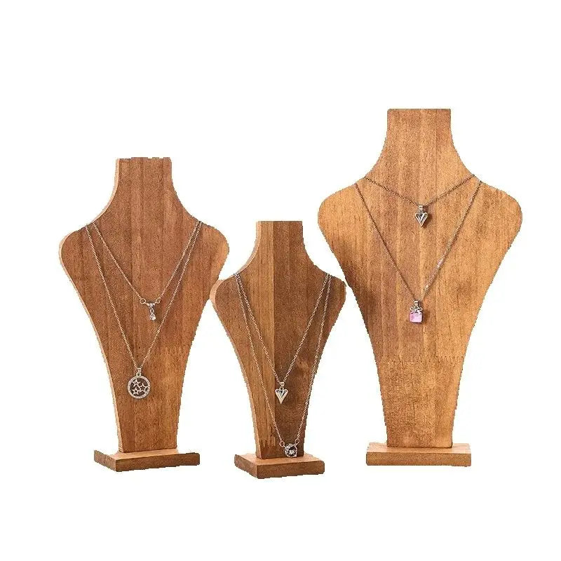 Porte Collier Bois Vase Suspendu Créatif