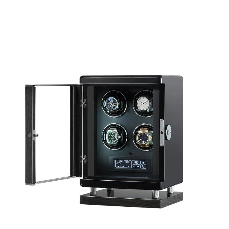 Armoire Remontoir Métal Diplomate Biométrique 24 Montres