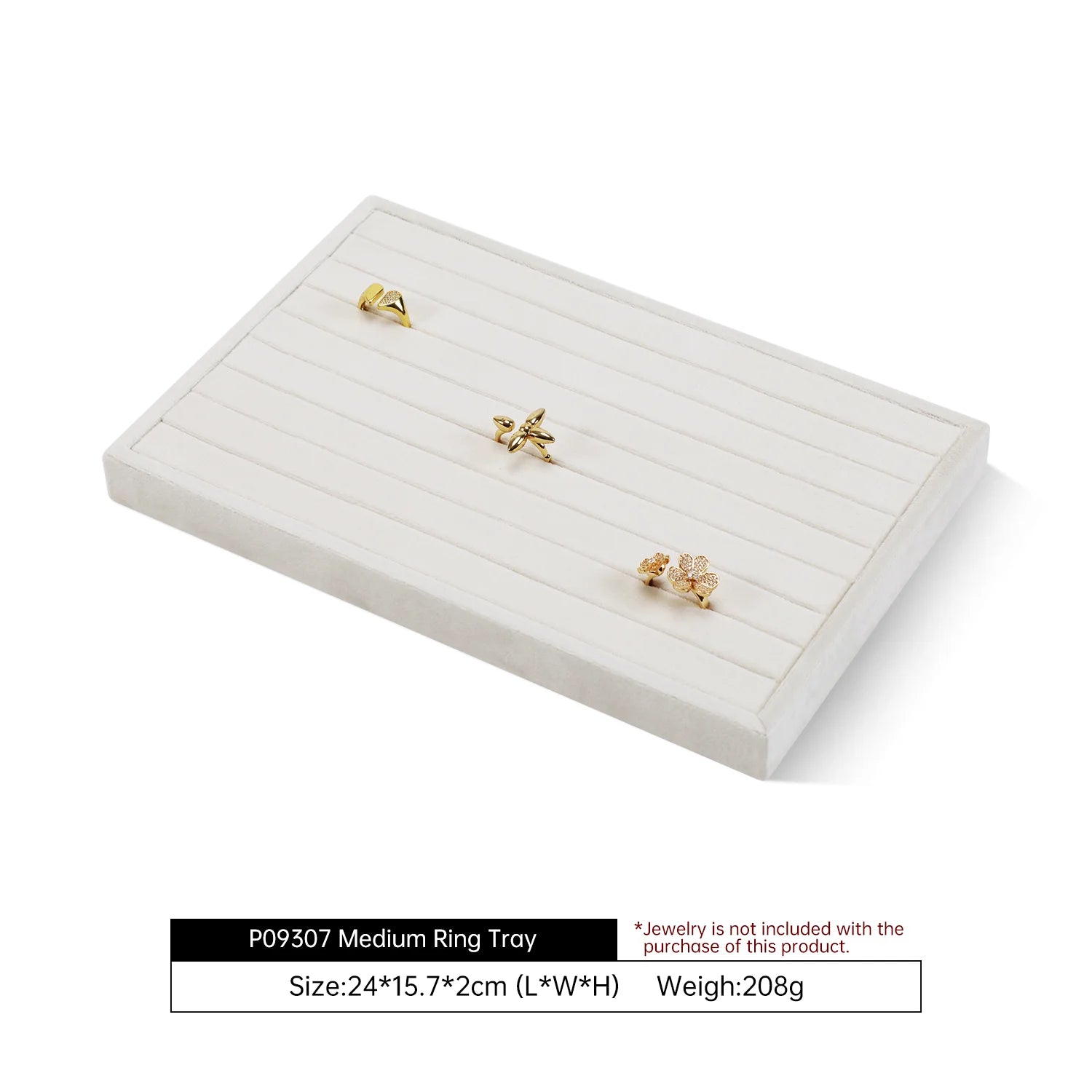 Plateau Bijoux Velours Tiroirs Multi Compartiments