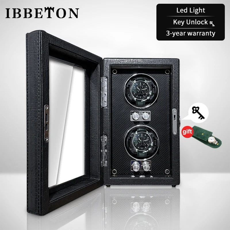 Coffre Fort Montre Bois IBBETON Remontoir 2 4 6 Emplacements