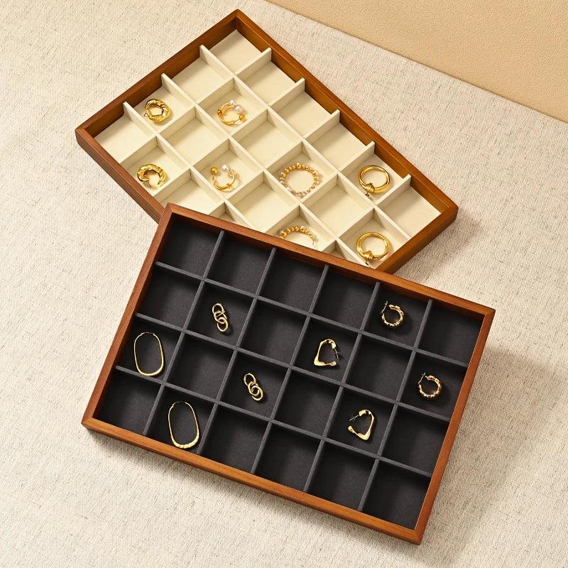 Boite Bijoux Bois Multifonctions Plateaux Modulaires