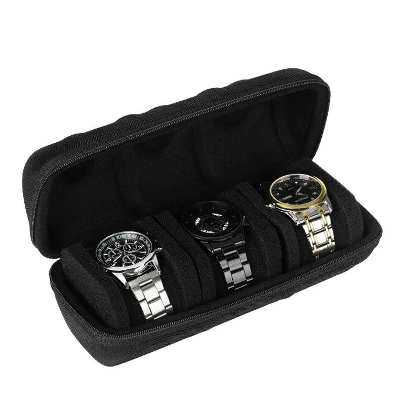 Étui Voyage Montre EVA Compact 1 à 3 Compartiments