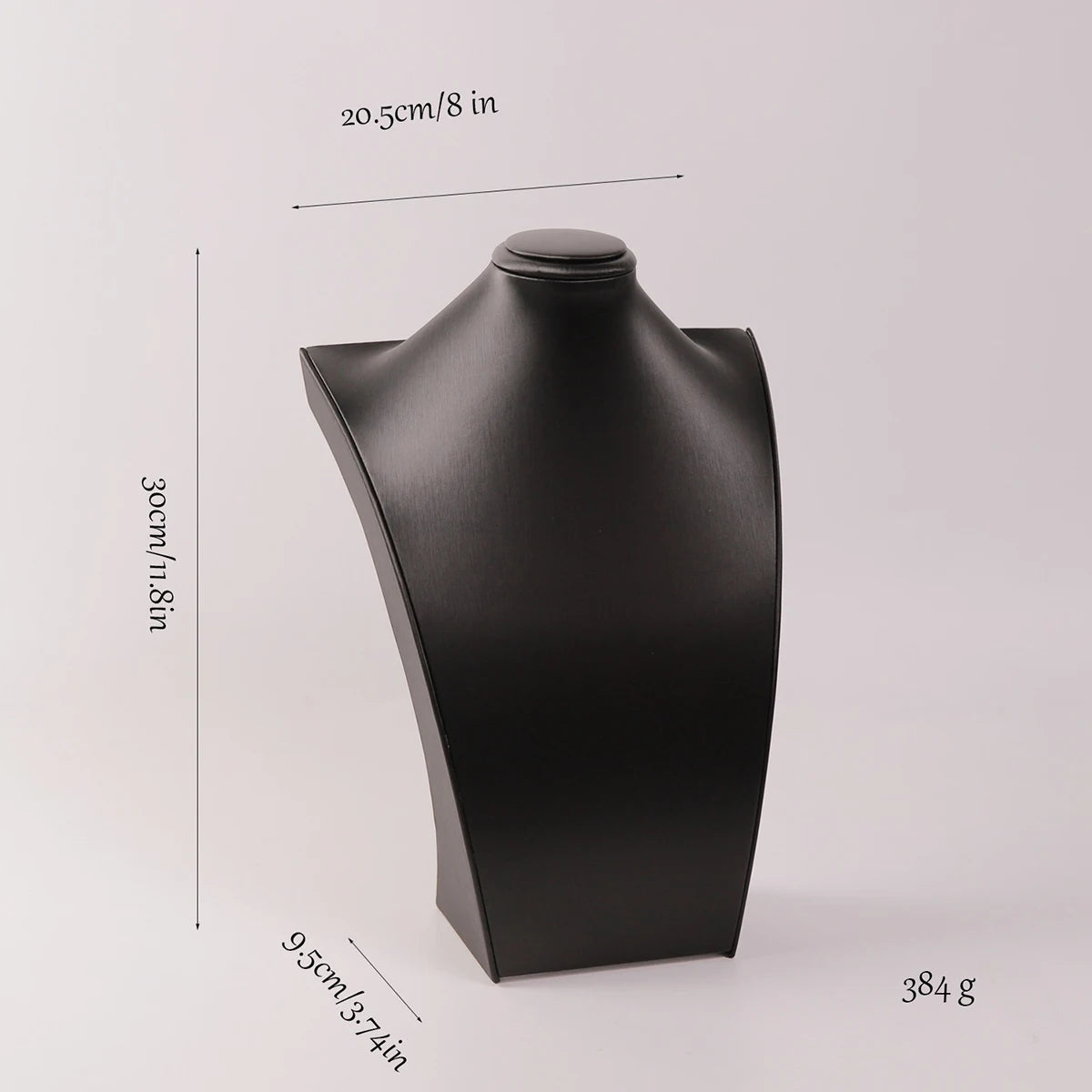 Présentoir Collier Cuir Buste Bijoutier