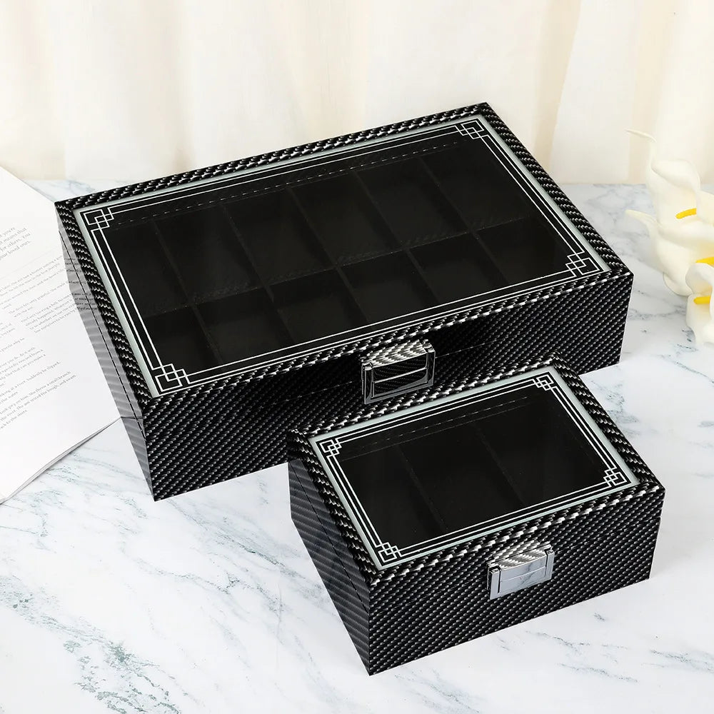 Coffret Montre Bois Noyer 3 6 10 12 Places