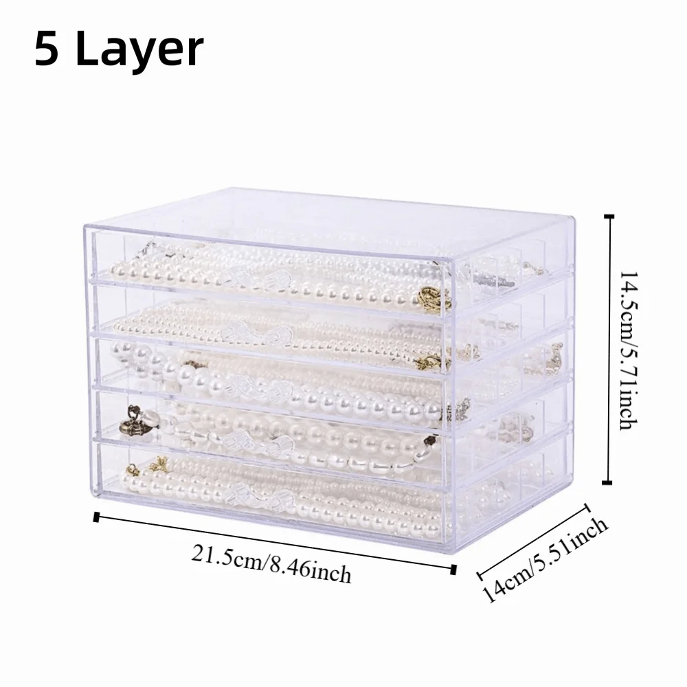 Présentoir Collier Plastique Rangement Étages