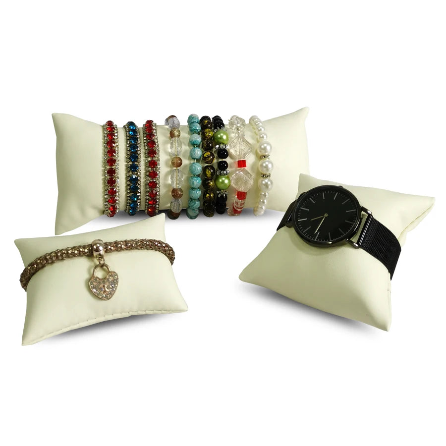 Présentoir Coussin Cuir Montre Bracelet Bijoux