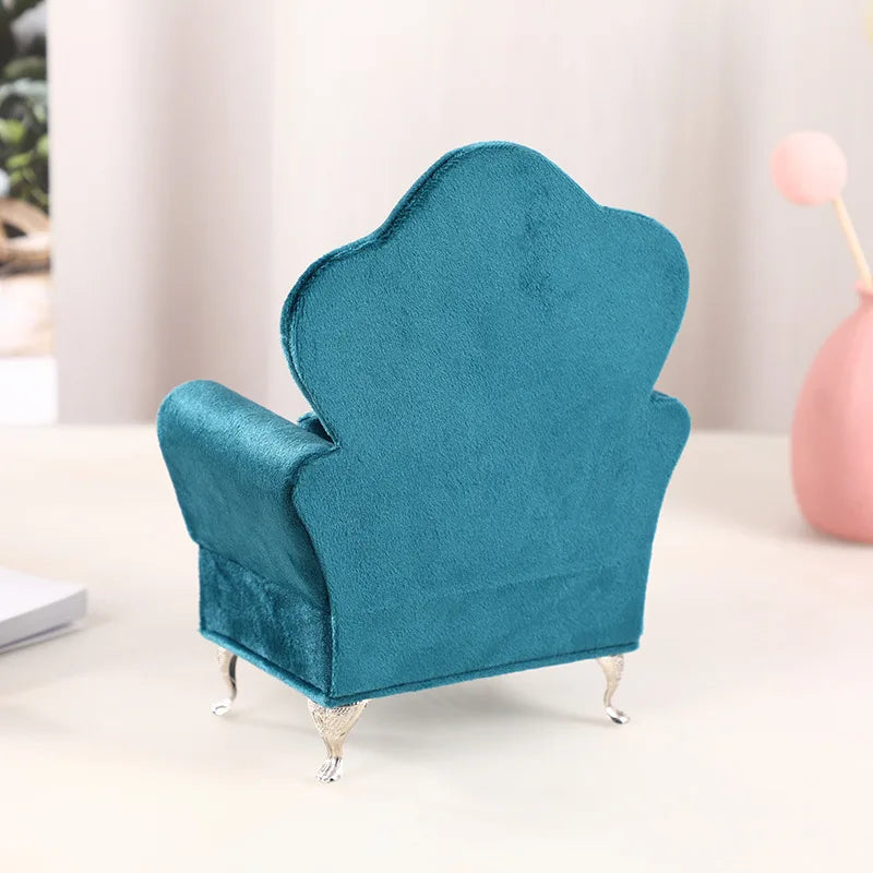 Boîte Bijoux Velours Canapé Décoratif Femme