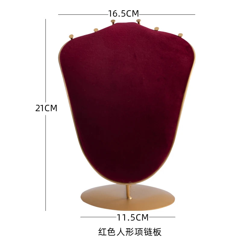 Plateau Bijoux Cuir Rouge Photo Studio