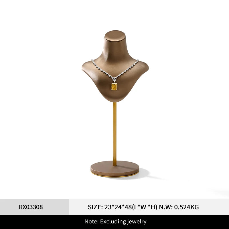 Buste Collier Mannequin Rangement Vitrine