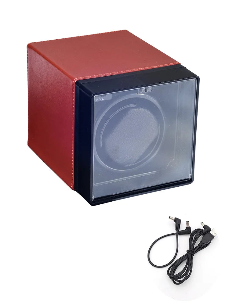 Remontoir Montre Métal Cuir USB Batterie