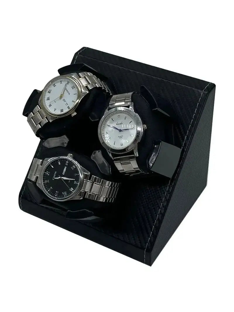 Remontoir Montre Cuir Automatique USB Compact