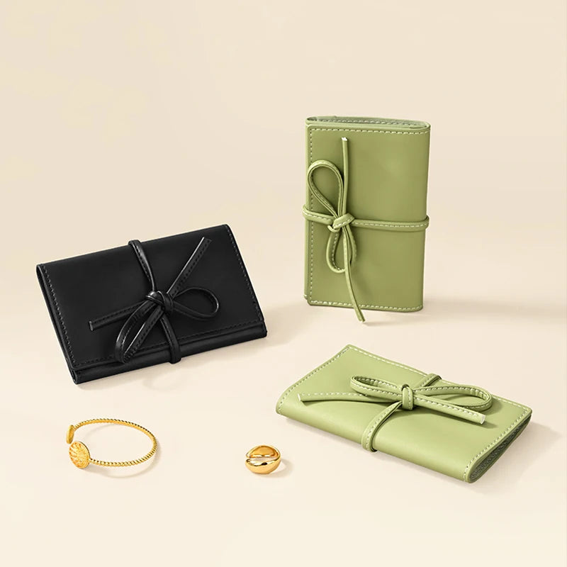 Mallette Bijoux Cuir Voyage Compact Rouleau