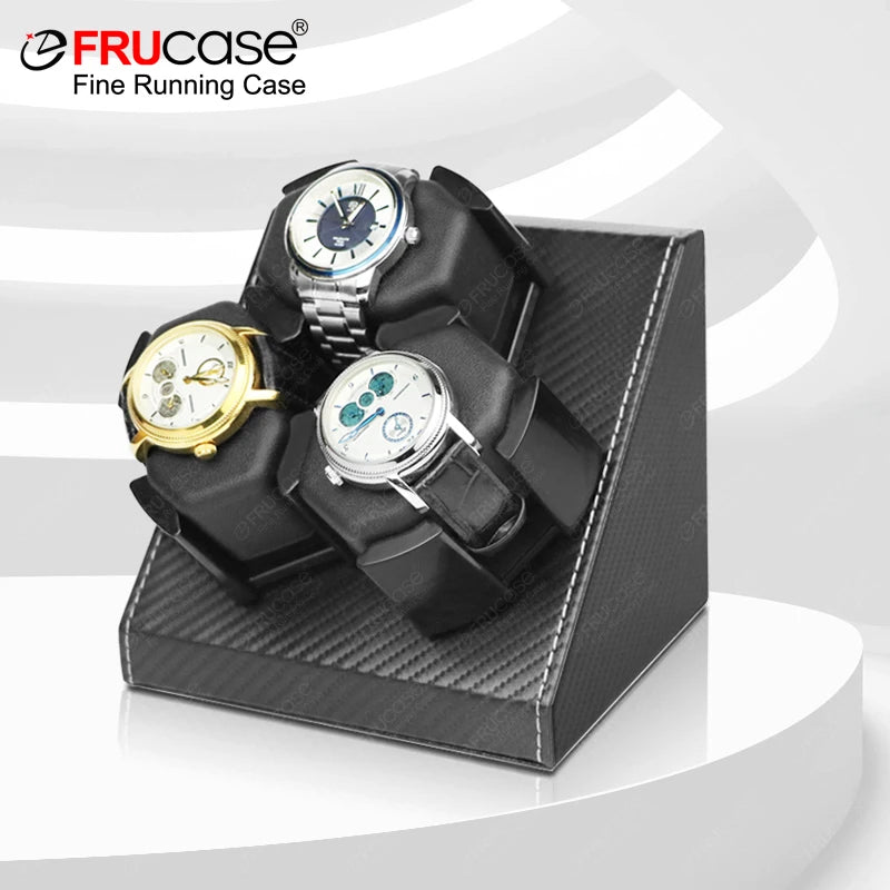 Remontoir Montre Automatique 3 Montres Cuir