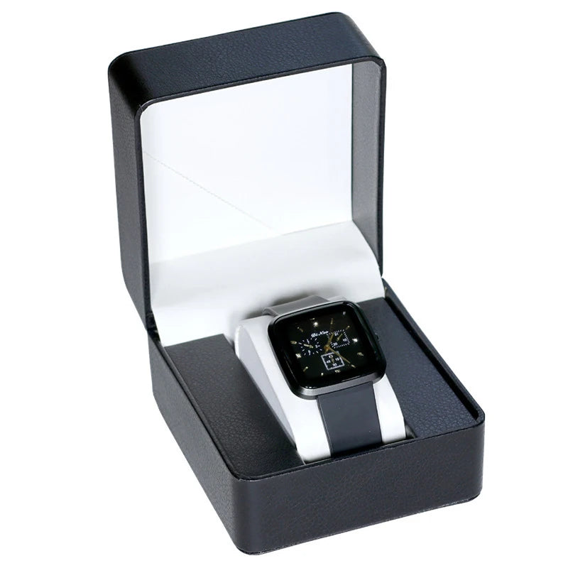Boite Montre Cuir Coffret Cadeau Coussin