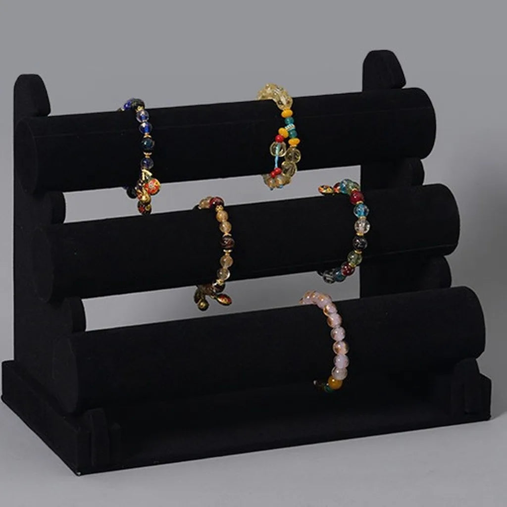 Présentoir Bambou Lin 3 Niveaux Bracelet