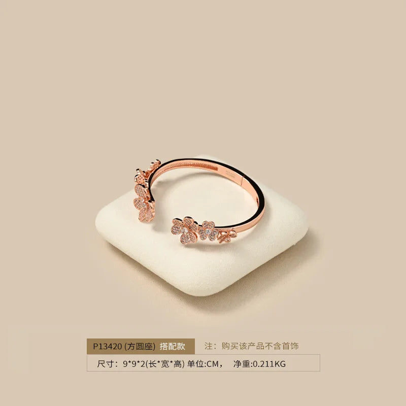 Plateau Bijoux Velours Comptoir Multifonction Premium