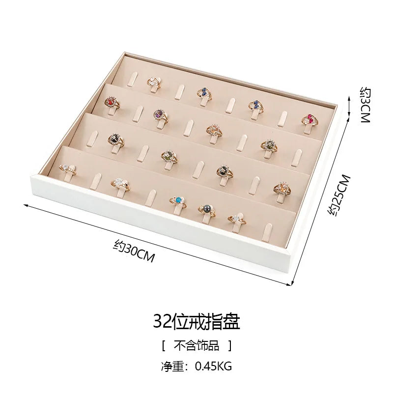 Plateau Bijoux Cuir Tiroir Comptoir Modulable
