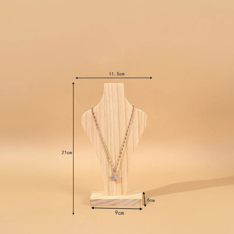 Porte Collier Bois Vase Suspendu Créatif