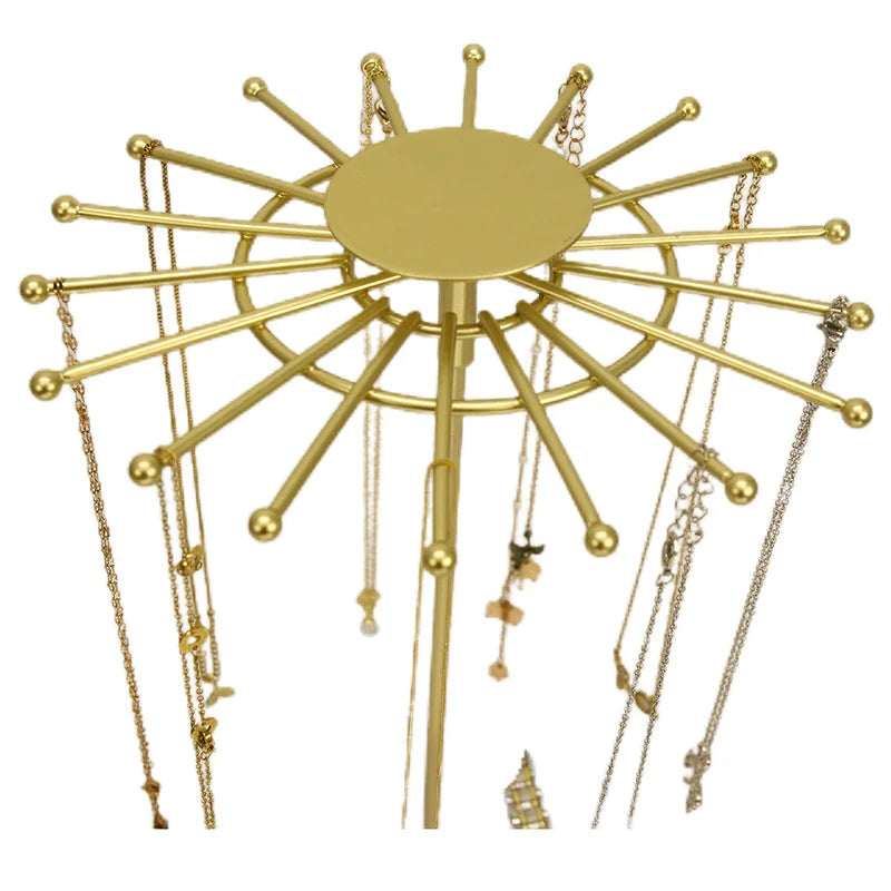 Présentoir Collier Métal Socle Céramique Chic