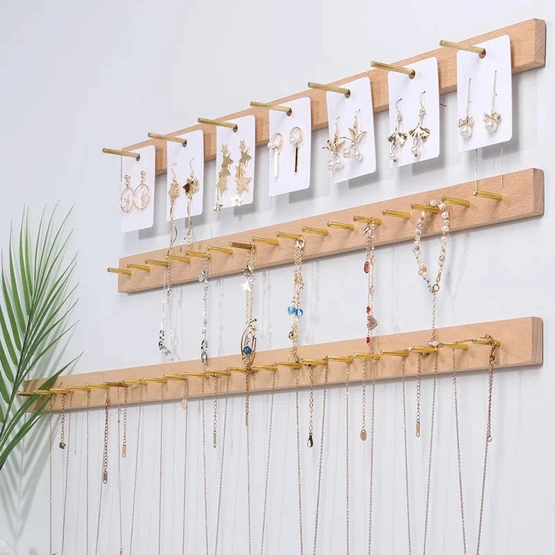 Porte Bijoux Métal Mural Crochets Suspendu