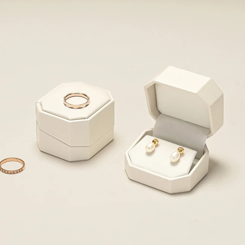 Boîte Bijoux Cuir Mariage Demande Coffret