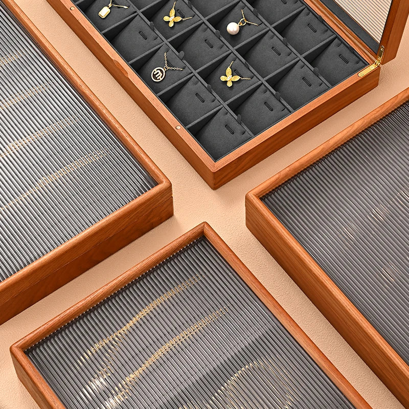 Boîte Bijoux Bois Multi Configurations