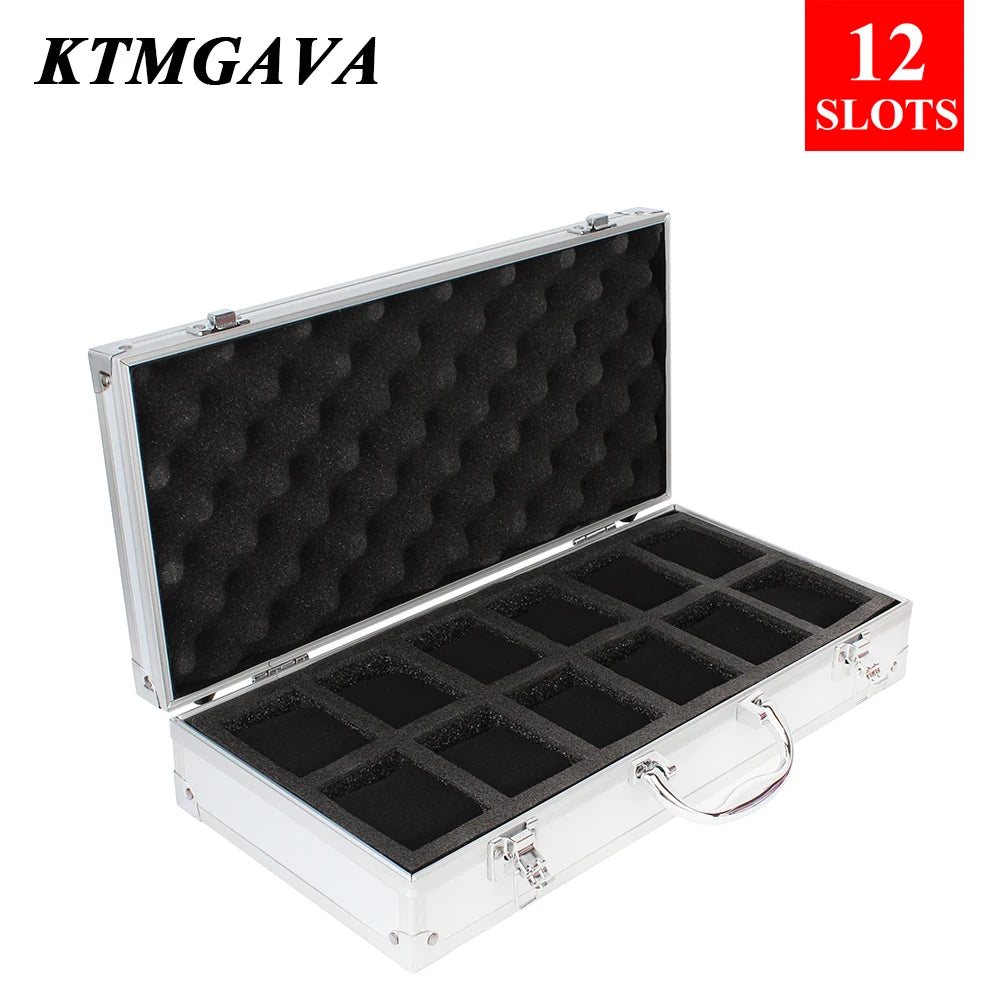 Boîte Montre Métal Aluminium Rangement