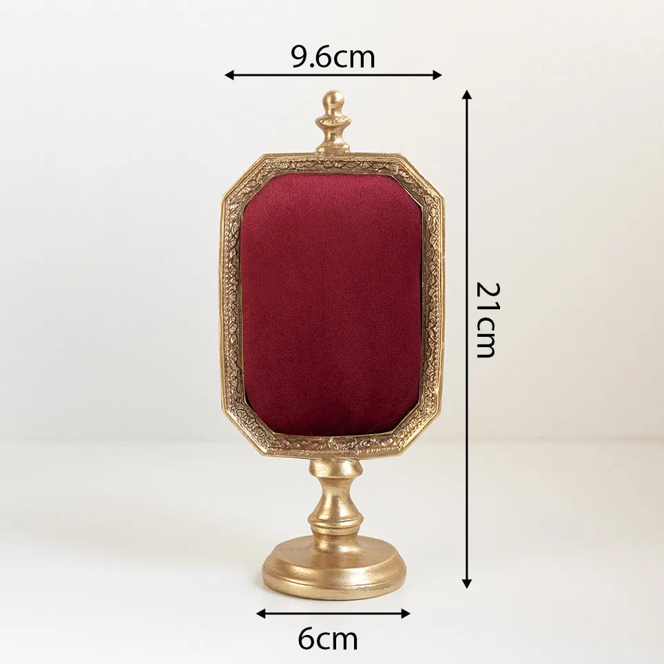 Présentoir Bijoux Métal Cadre Vintage Vitrine