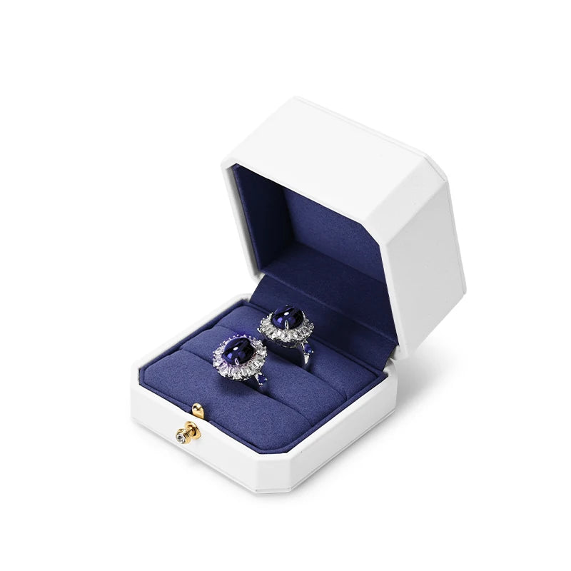 Boîte Bijoux Cuir Coffret Cadeau Mariage