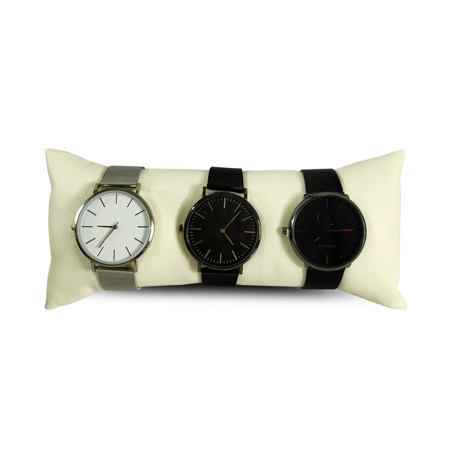 Présentoir Coussin Cuir Montre Bracelet Bijoux