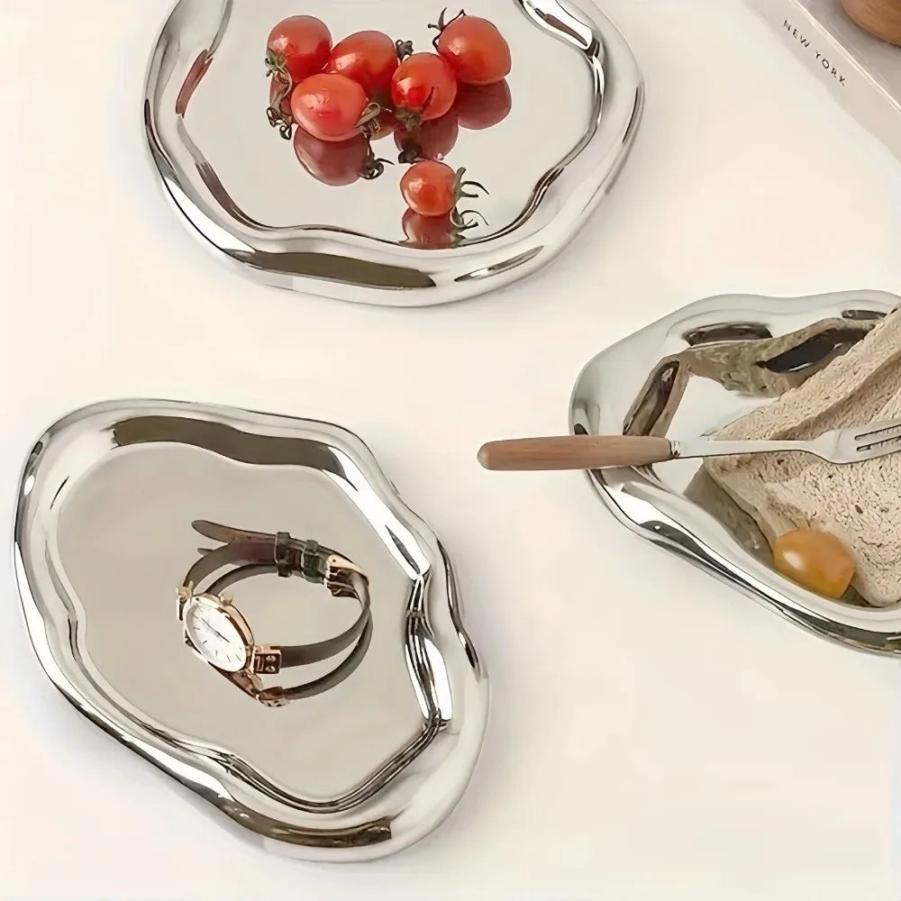Plateau Bijoux Plastique Nuage Mini Élégant