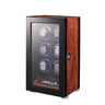 Coffre Fort Montre Bois Sextuor Marron 6 Places Mabuchi