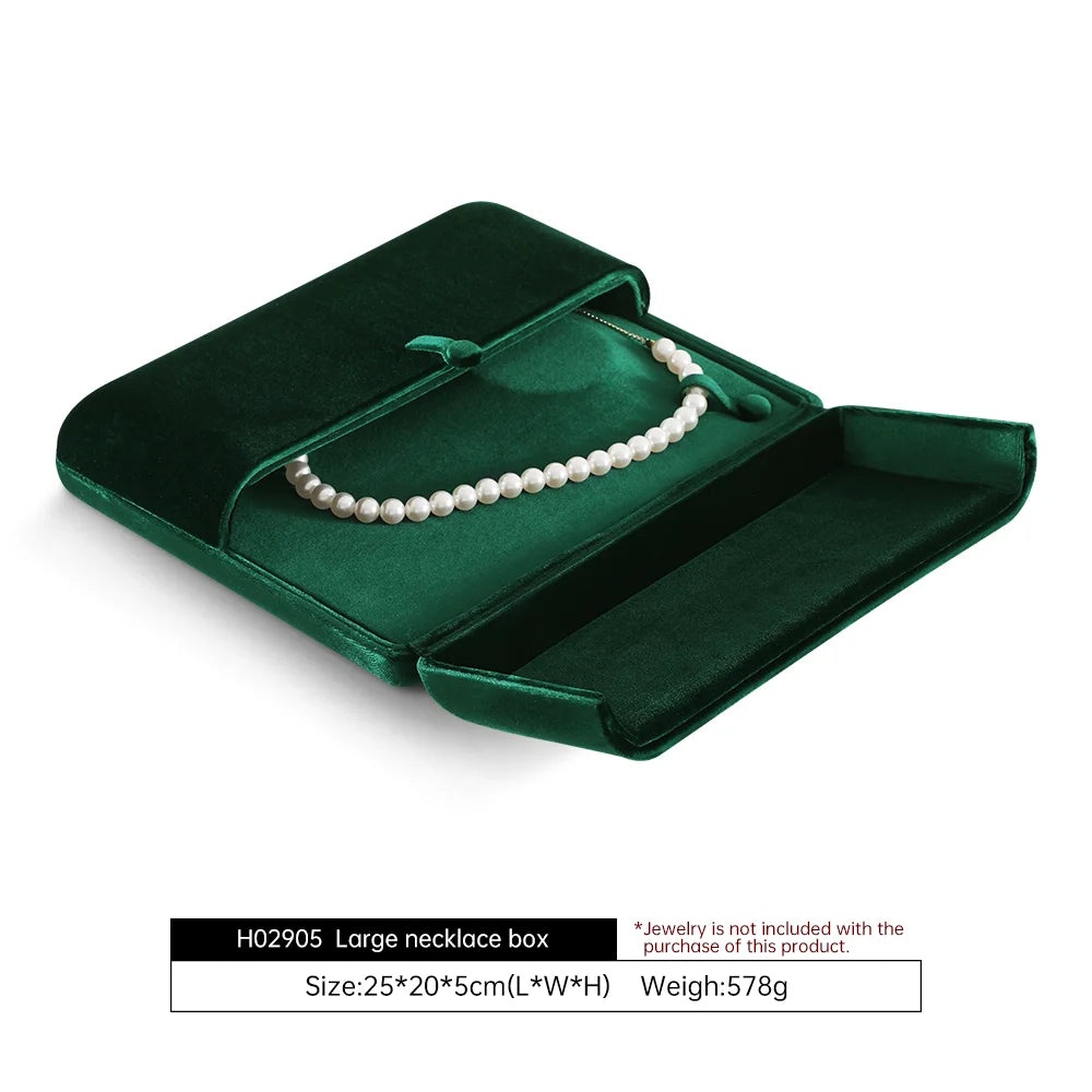 Boîte à Bijoux Velours Grande Anti Emmêlement
