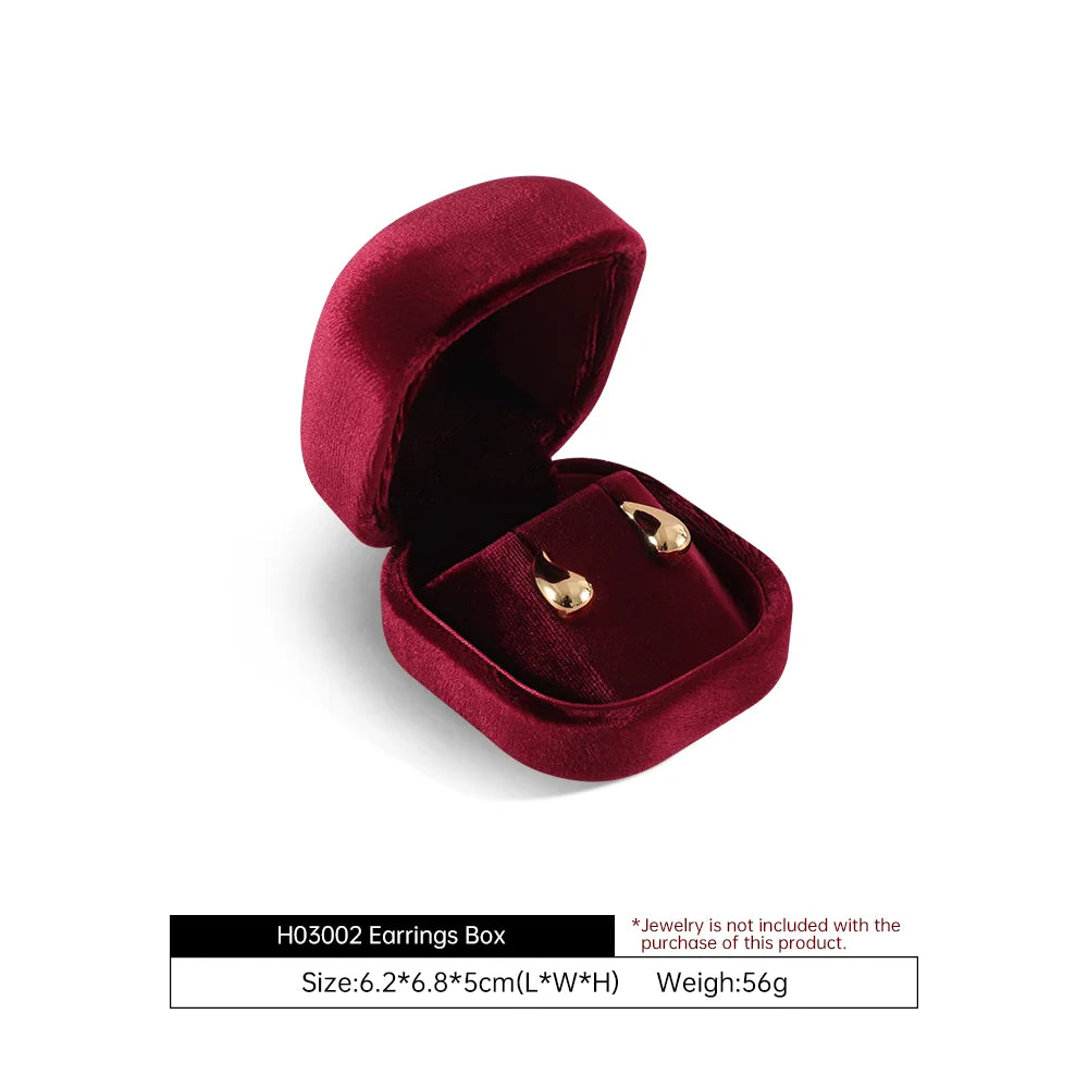 Boîte à Bijoux Velours Premium Rangement