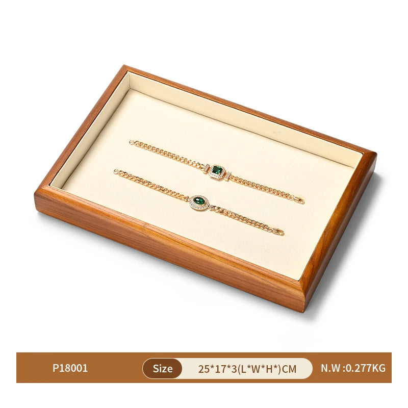 Boîte Bijoux Bois Multi-Compartiments Modulaire