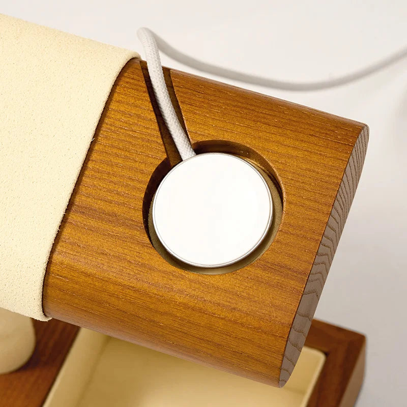 Présentoir Montre Bois Chargeur Applewatch Support