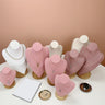 Buste Cou Cuir Rose Portrait Vitrine