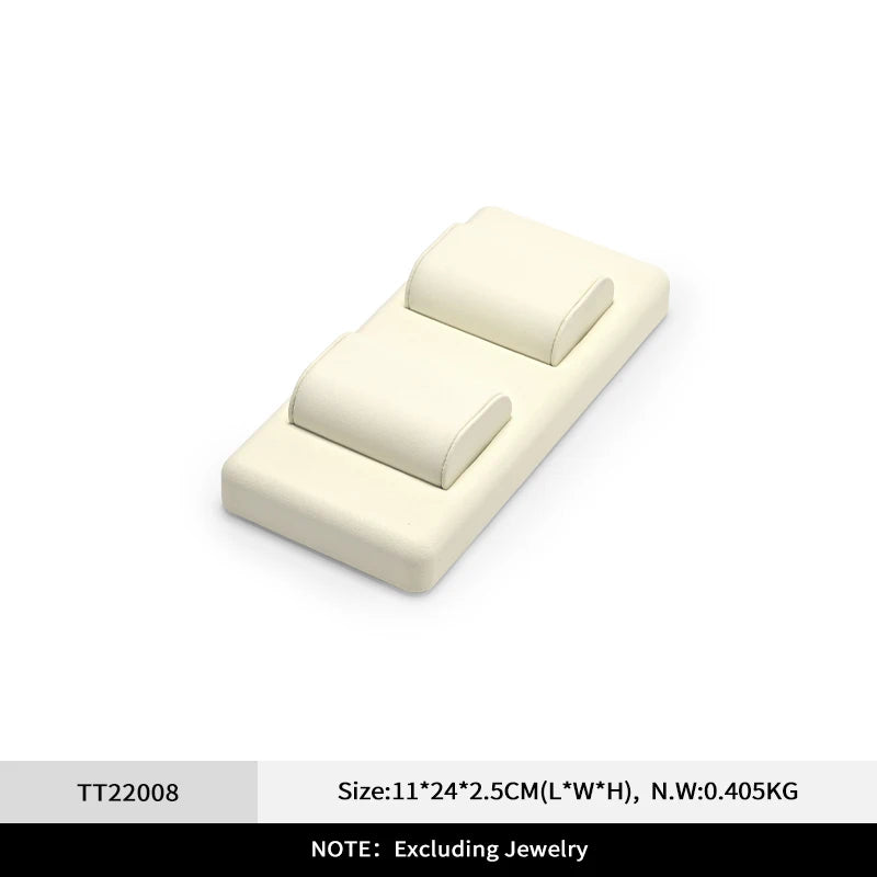 Présentoir Bijoux Daim Beige Multi Supports