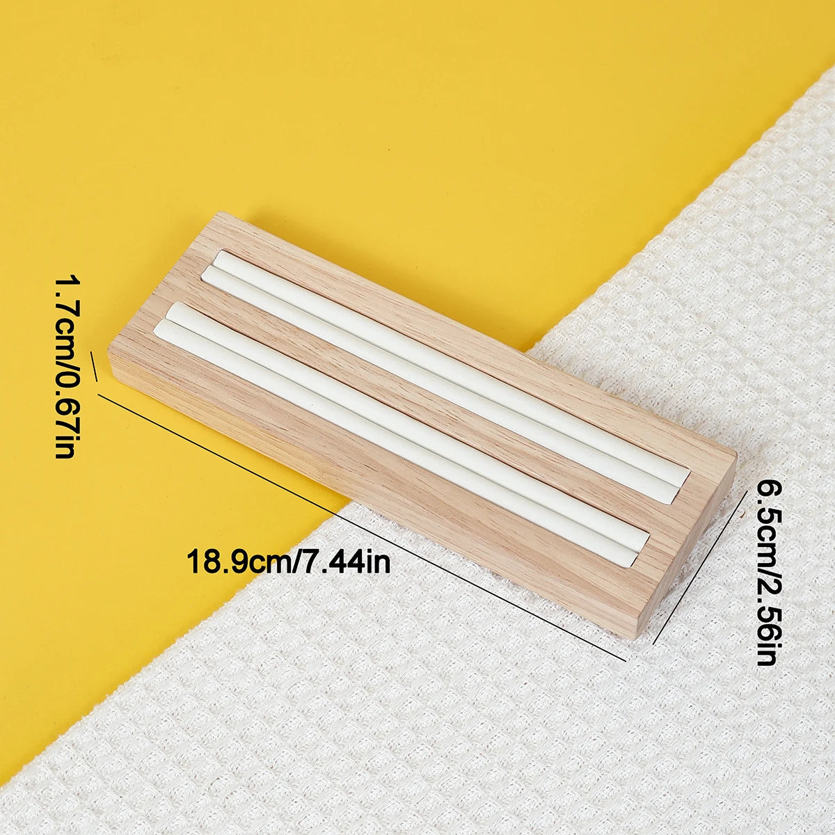 Plateau Bijoux Bois Multi-grille Naturel Maison