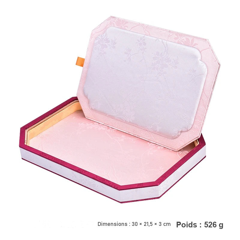 Boîte à bijoux tissu floral – vue 12