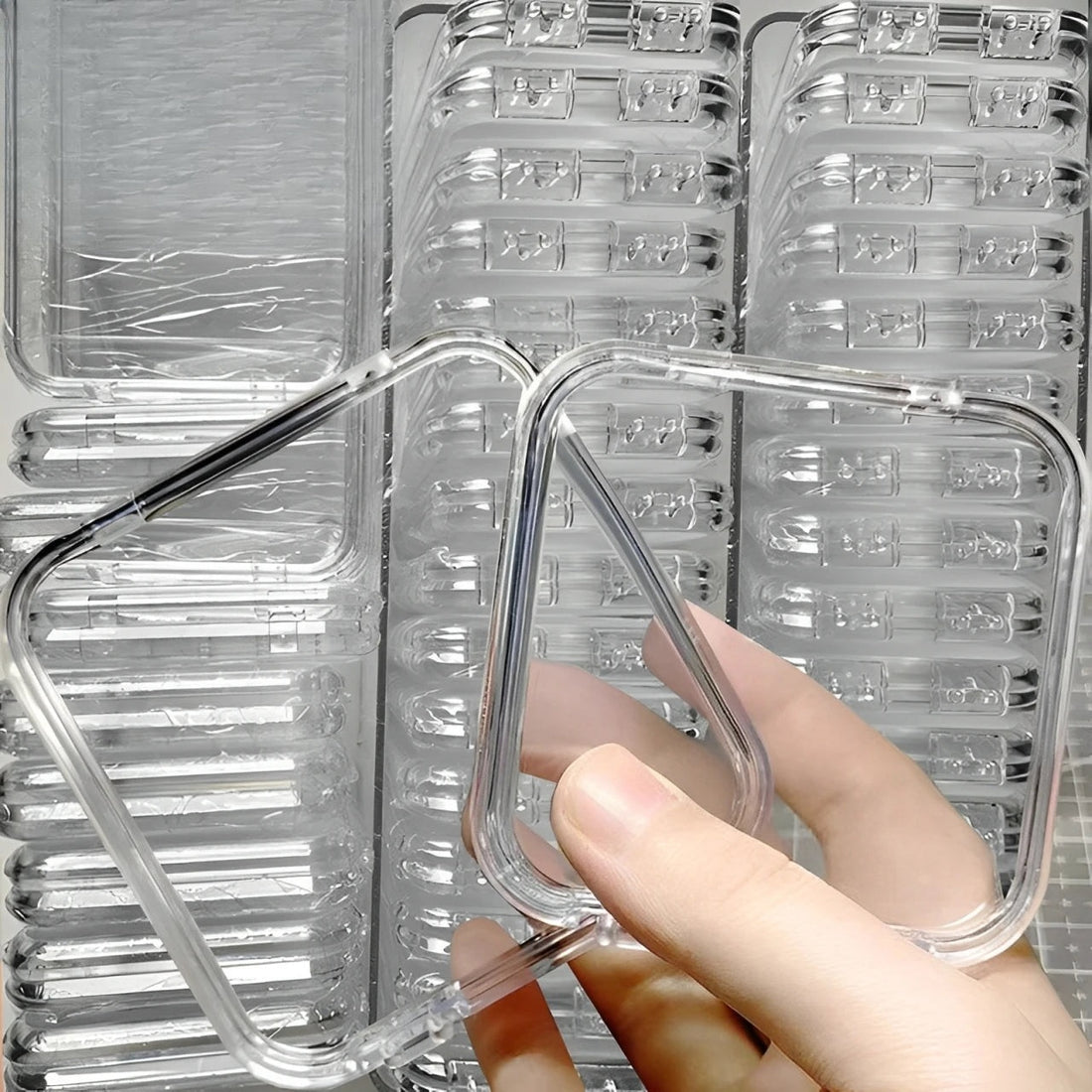 Boîte Bijoux Acrylique Transparent Rangement Compartiments