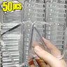 Boîte Bijoux Acrylique Transparent Rangement Compartiments