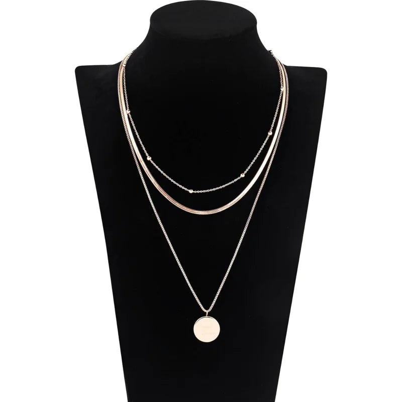 Présentoir Collier Buste Velours Toile de Jute