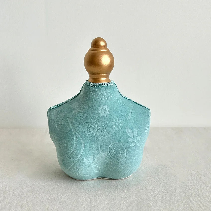 Présentoir Collier Bois Massif Vintage Vitrine