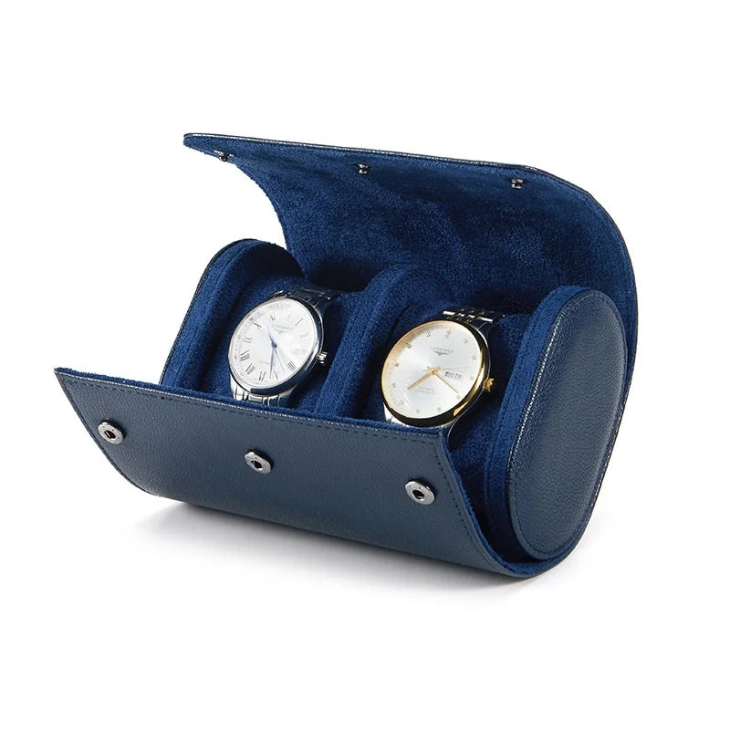 Étui Voyage Montre Cuir Rouleau Premium