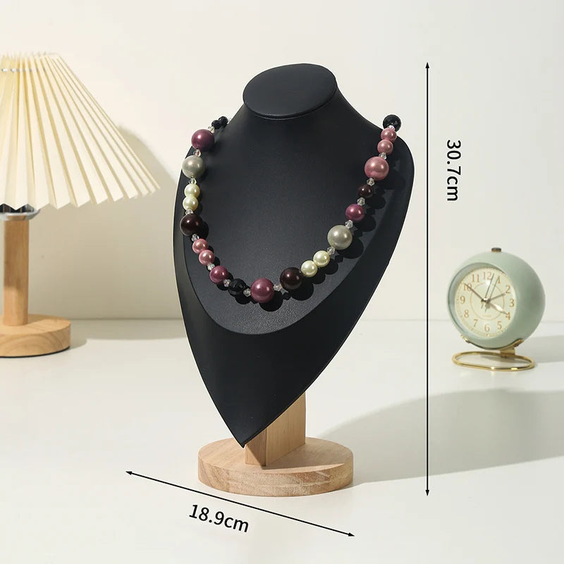 Présentoir Collier Beige