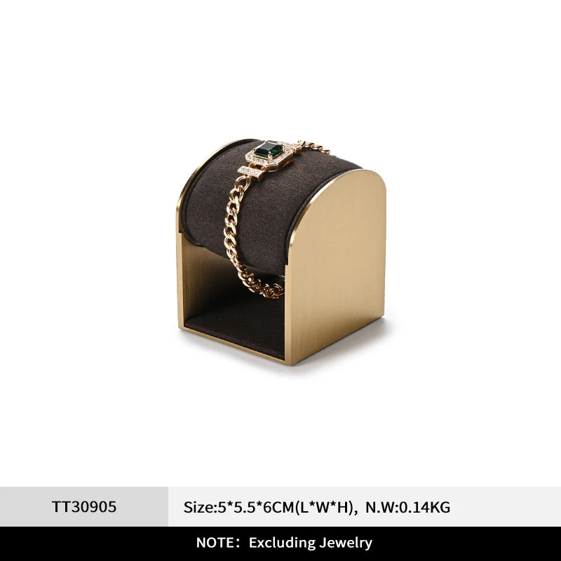 Buste Collier Daim Microfibre Vitrine Bijoux