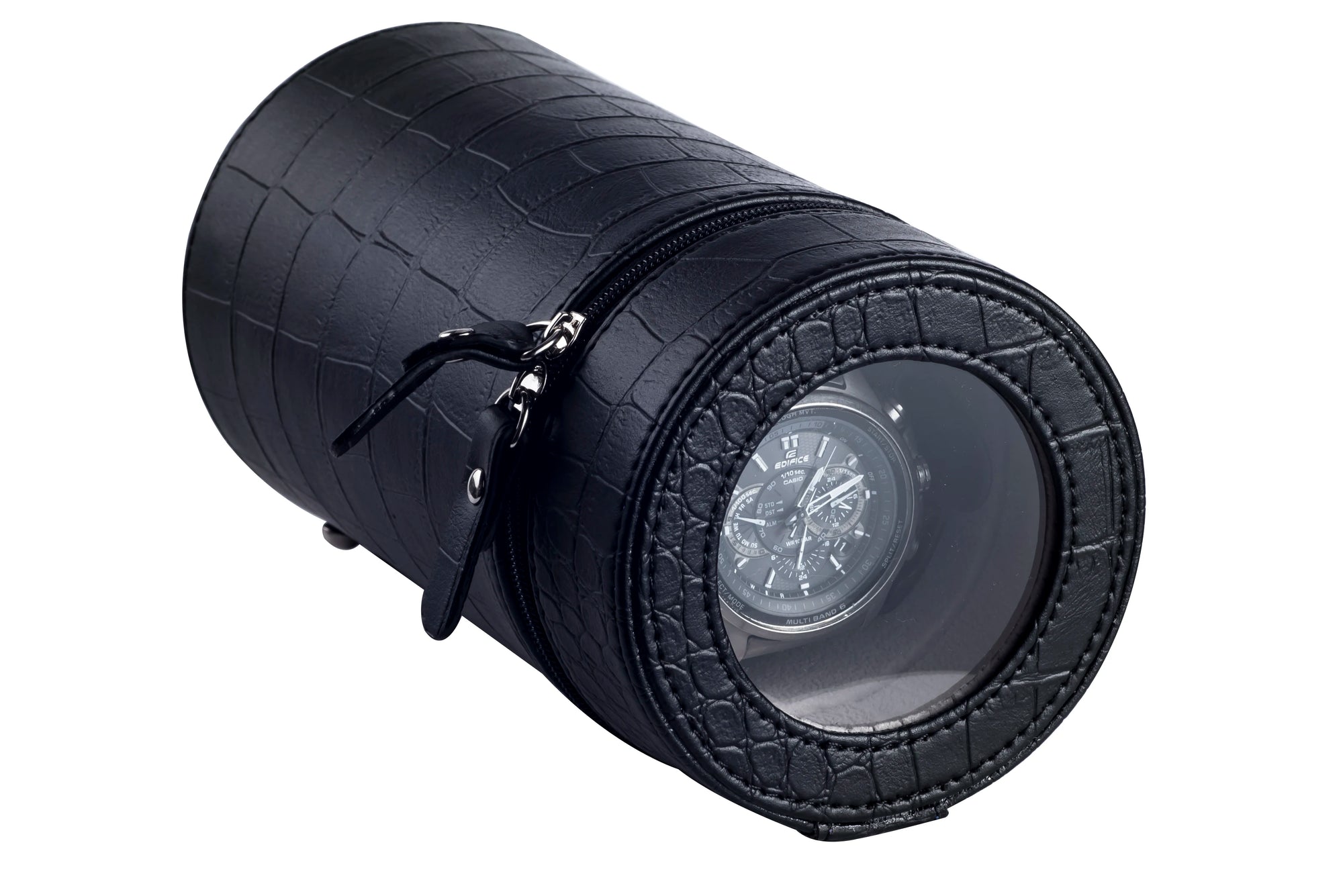 Remontoir Montre Cuir Voyage Portable Automatique