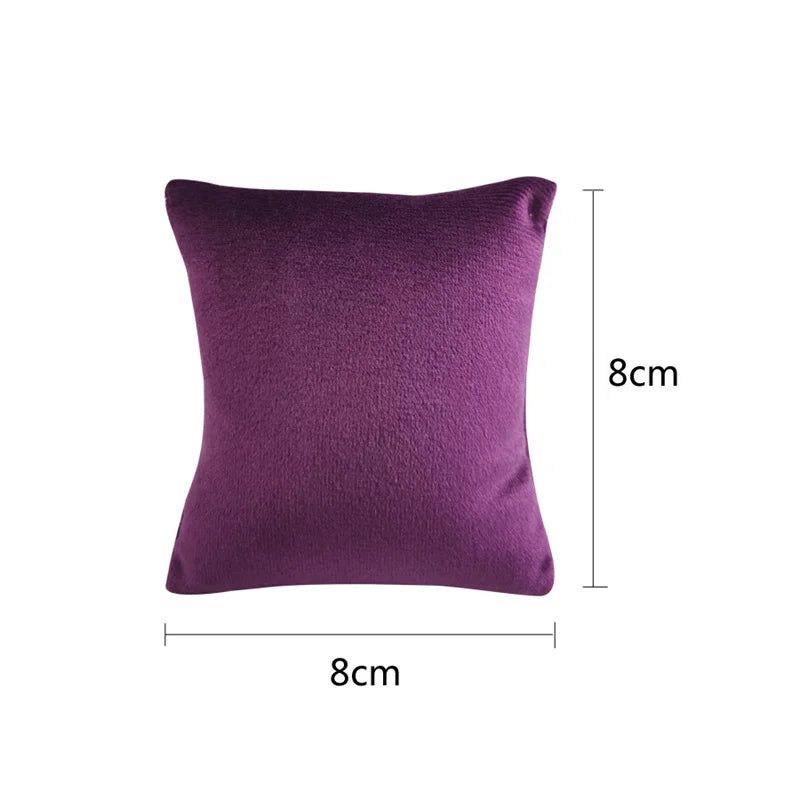 Coussin Montre Velours Multicolore Avec Support