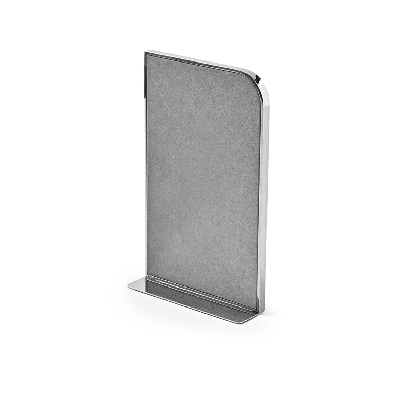 Présentoir Bijoux Velours Gris Comptoir Vitrine